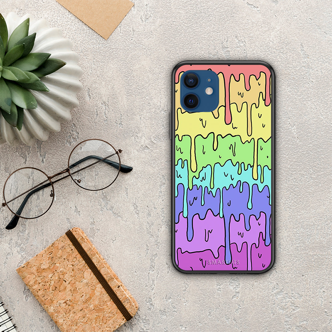 Melting Rainbow - iPhone 12 Pro case