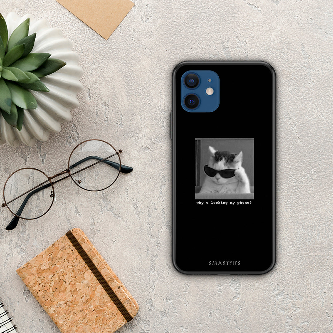 Meme Cat - iPhone 12 case