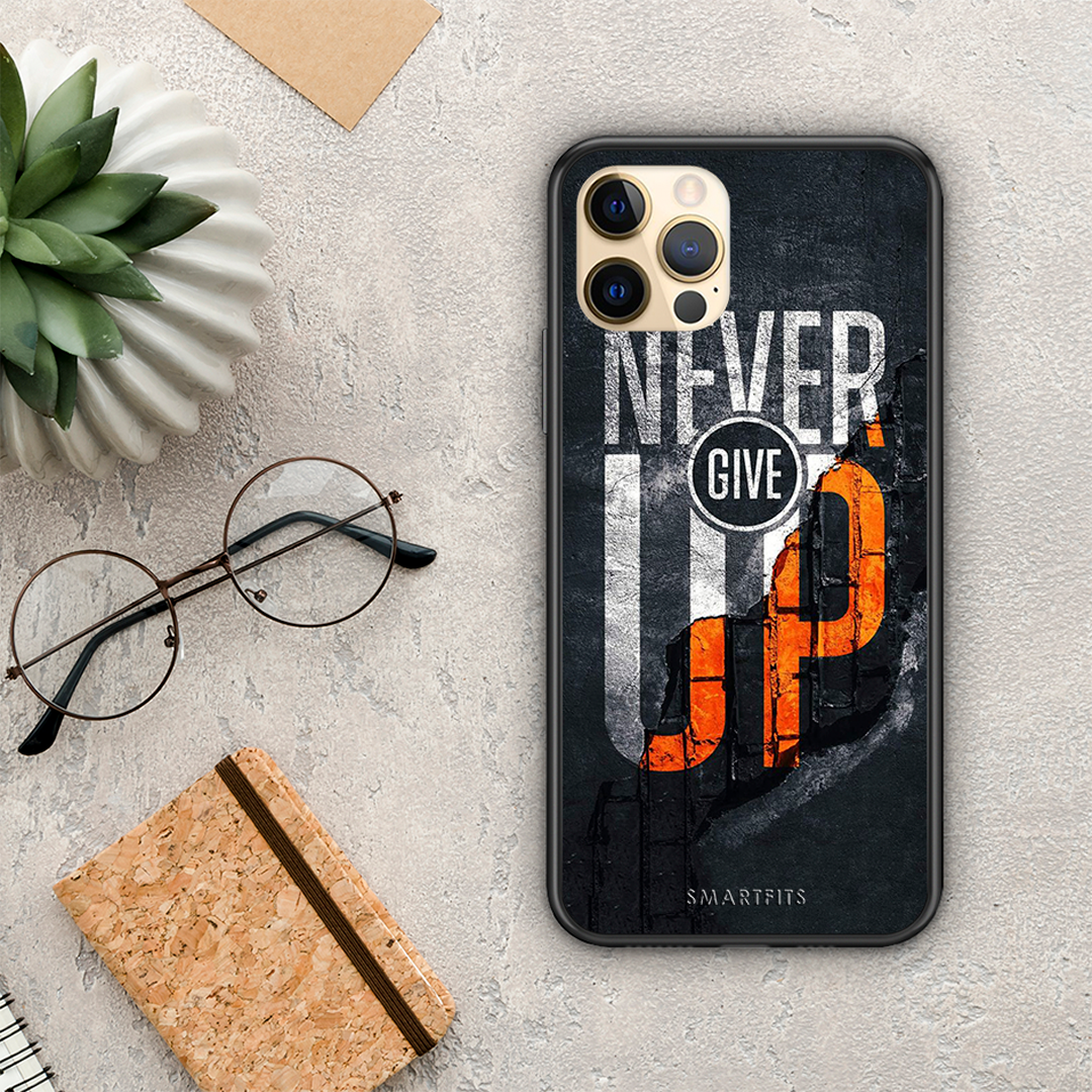 Never Give Up - iPhone 12 Pro case