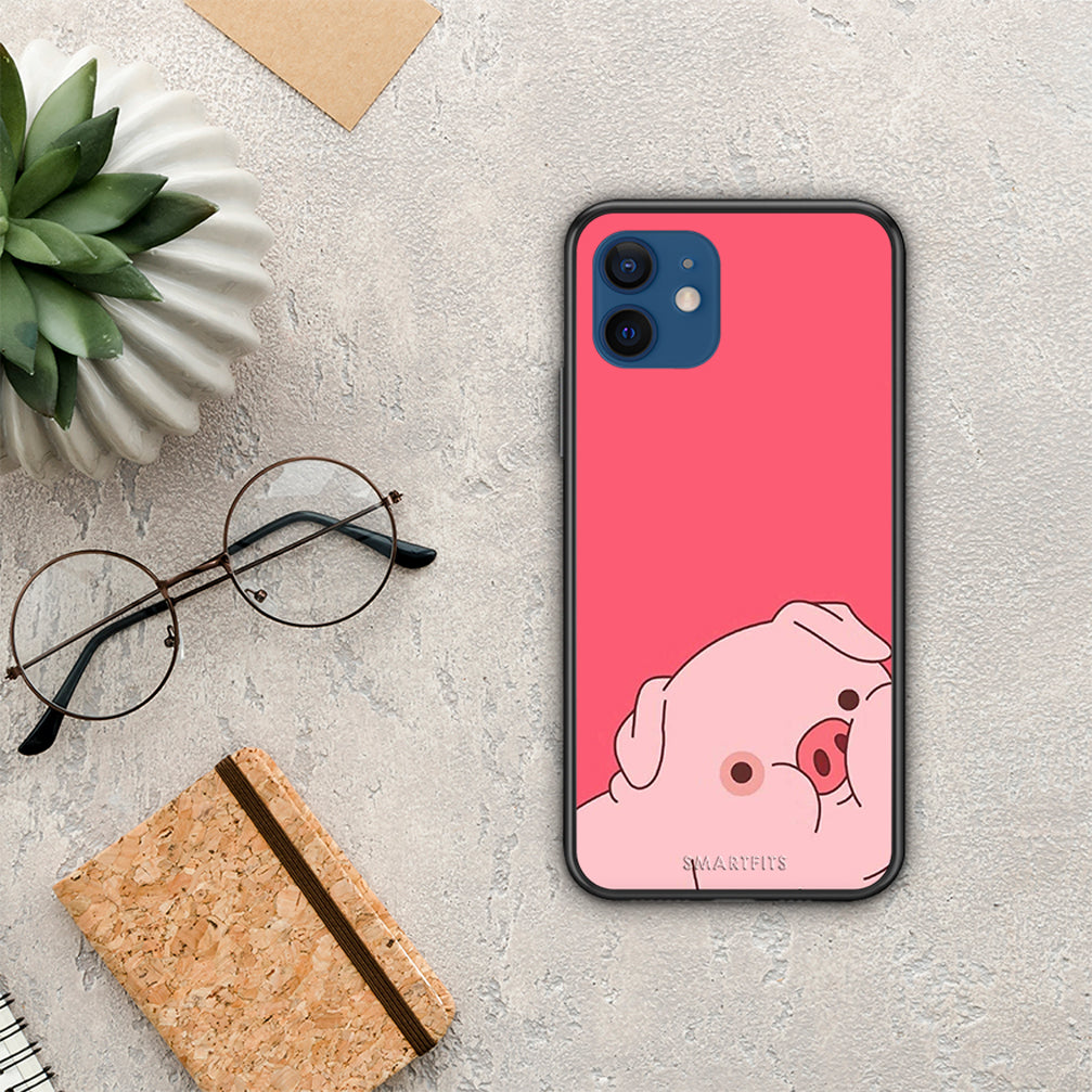 Pig Love 1 - iPhone 12 Pro case