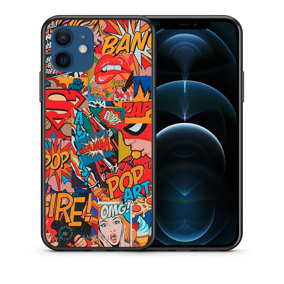 Popart omg - iPhone 12 Pro case