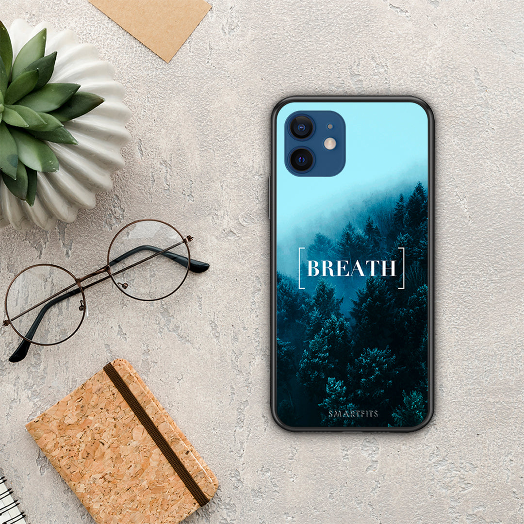 Quote Breath - iPhone 12 case