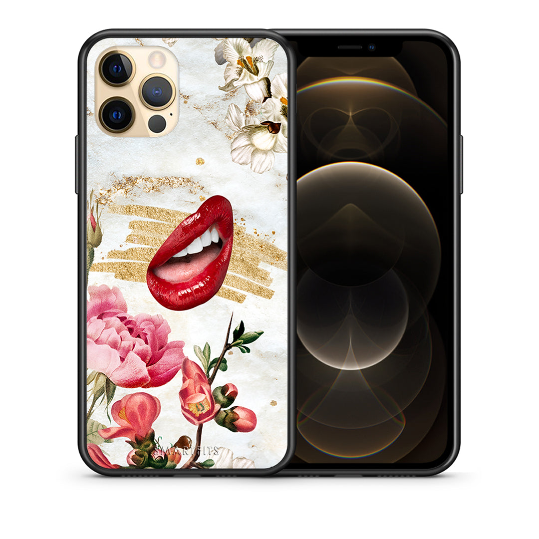 Red Lips - iPhone 12 case