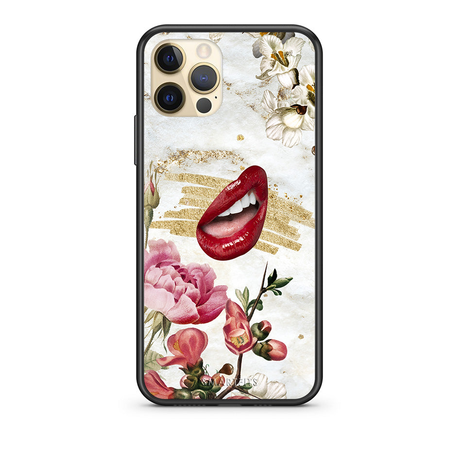 Red Lips - iPhone 12 Pro case