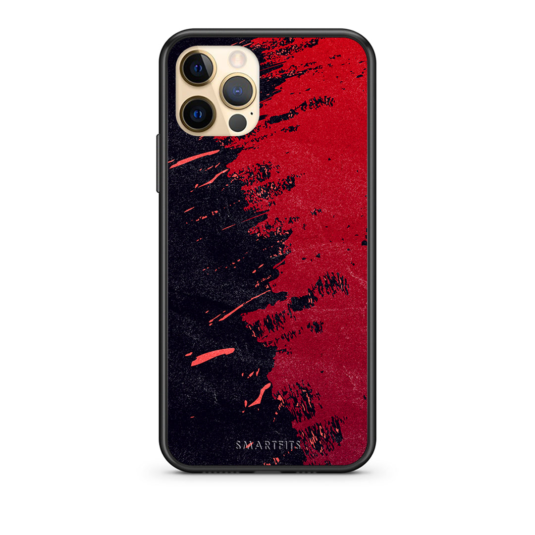 Red Paint - iPhone 12 Pro case