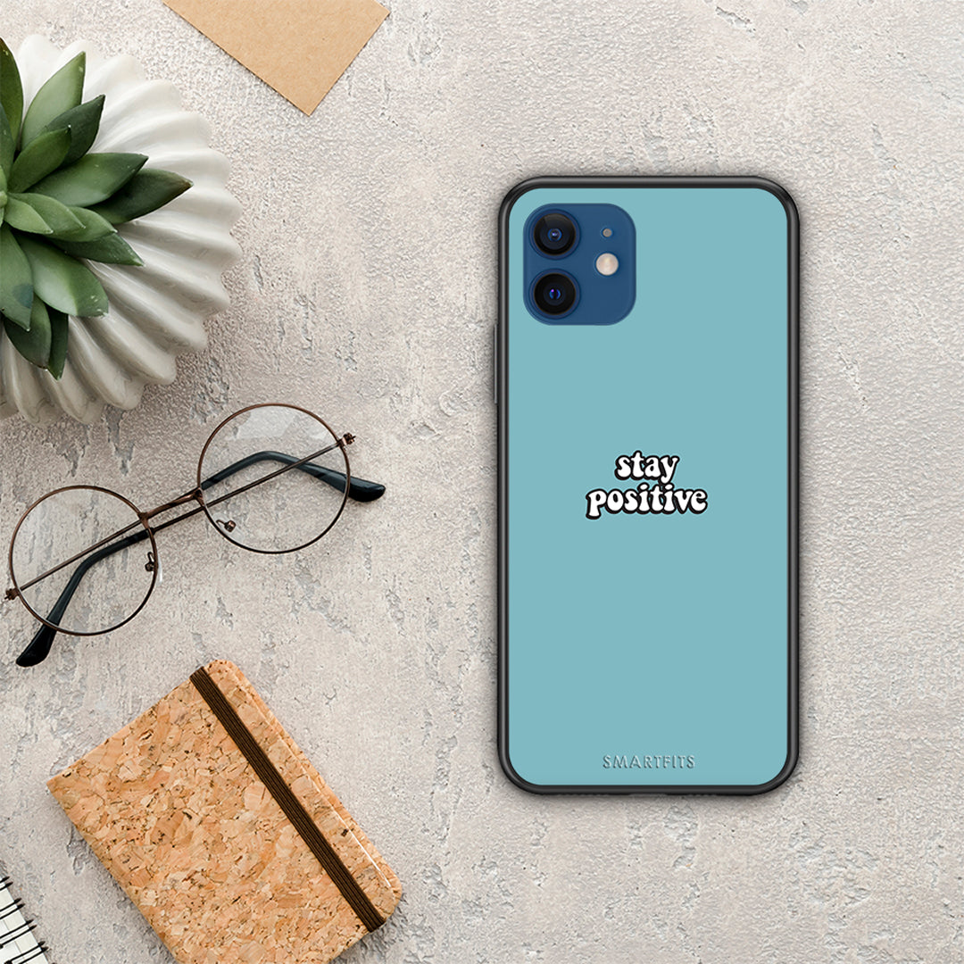 Text Positive - iPhone 12 Pro case