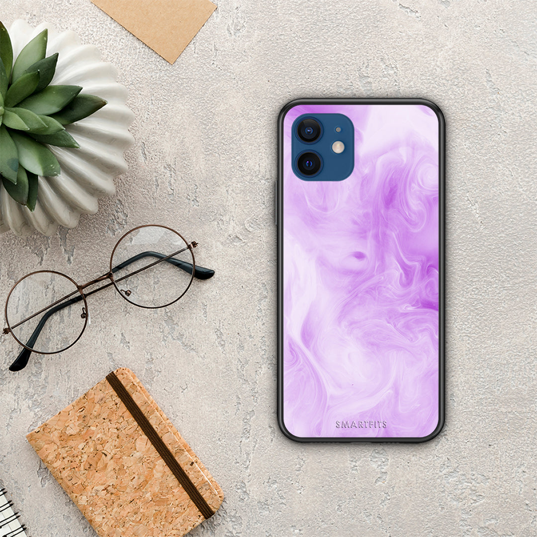 Watercolor Lavender - iPhone 12 Pro case