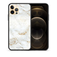 Thumbnail for White Gold Marble - iPhone 12 Pro case