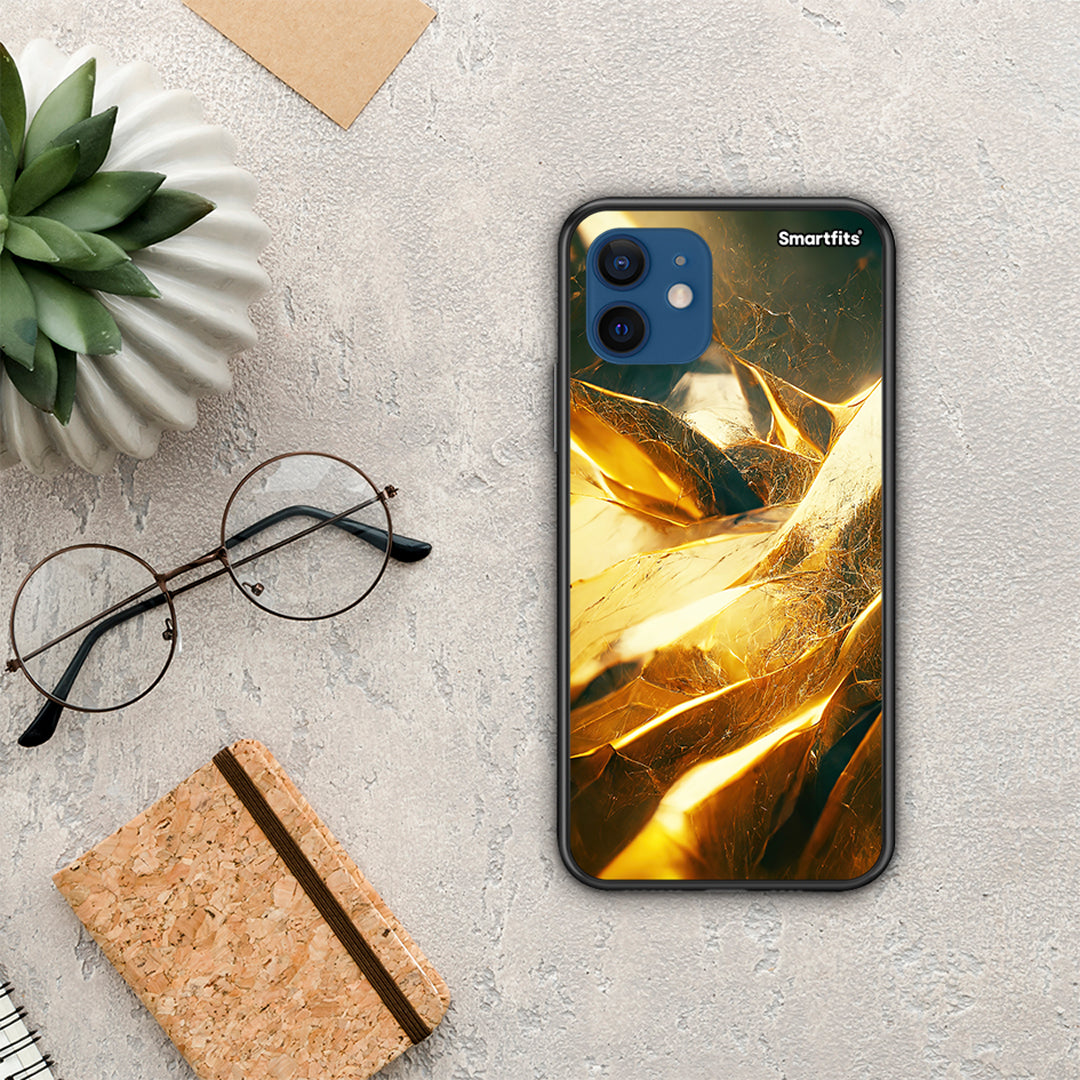 Real Gold - iPhone 12 θήκη