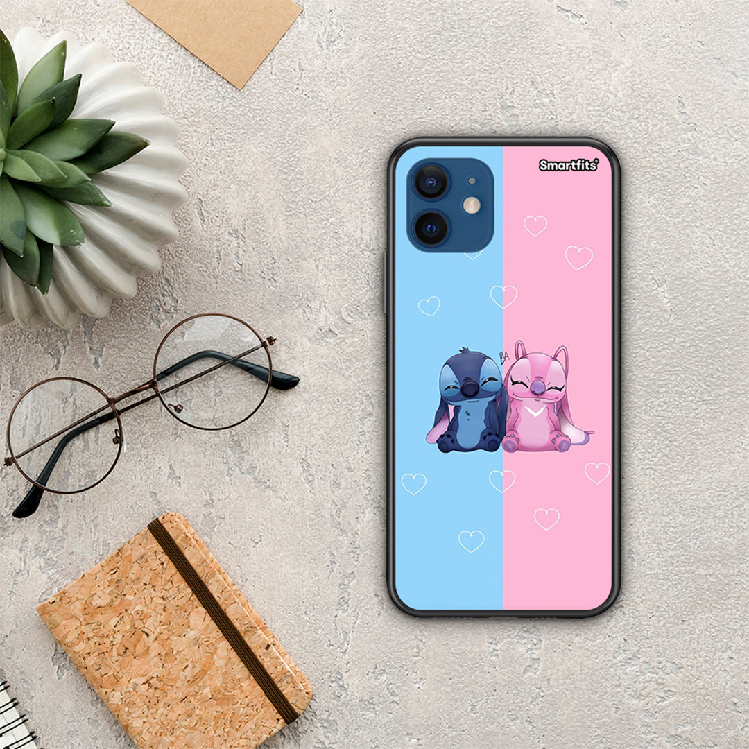 Stitch And Angel - iPhone 12 θήκη