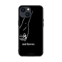 Thumbnail for iPhone 13 Always & Forever 2 Θήκη Αγίου Βαλεντίνου από τη Smartfits με σχέδιο στο πίσω μέρος και μαύρο περίβλημα | Smartphone case with colorful back and black bezels by Smartfits