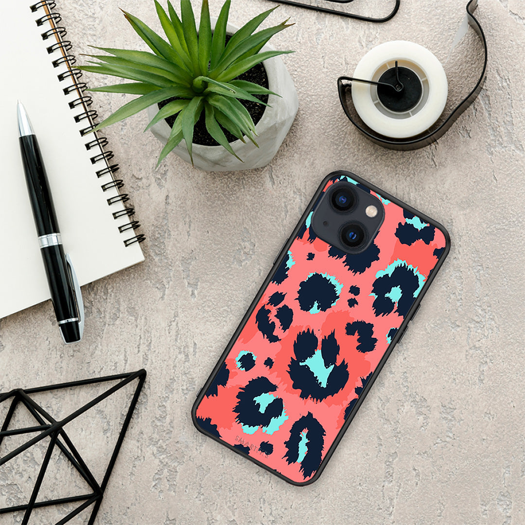 Animal Pink Leopard - iPhone 13 mini case