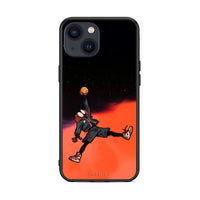 Thumbnail for iPhone 13 Basketball Hero θήκη από τη Smartfits με σχέδιο στο πίσω μέρος και μαύρο περίβλημα | Smartphone case with colorful back and black bezels by Smartfits
