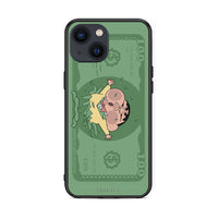 Thumbnail for iPhone 13 Big Money Θήκη Αγίου Βαλεντίνου από τη Smartfits με σχέδιο στο πίσω μέρος και μαύρο περίβλημα | Smartphone case with colorful back and black bezels by Smartfits