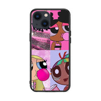 Thumbnail for iPhone 13 Bubble Girls Θήκη Αγίου Βαλεντίνου από τη Smartfits με σχέδιο στο πίσω μέρος και μαύρο περίβλημα | Smartphone case with colorful back and black bezels by Smartfits