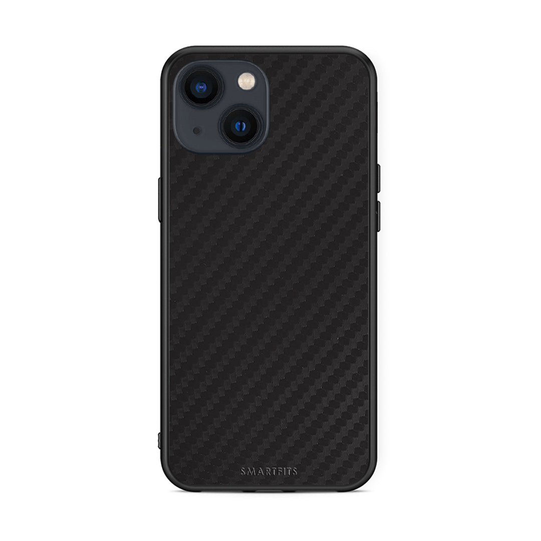 iPhone 13 Mini Carbon Black θήκη από τη Smartfits με σχέδιο στο πίσω μέρος και μαύρο περίβλημα | Smartphone case with colorful back and black bezels by Smartfits