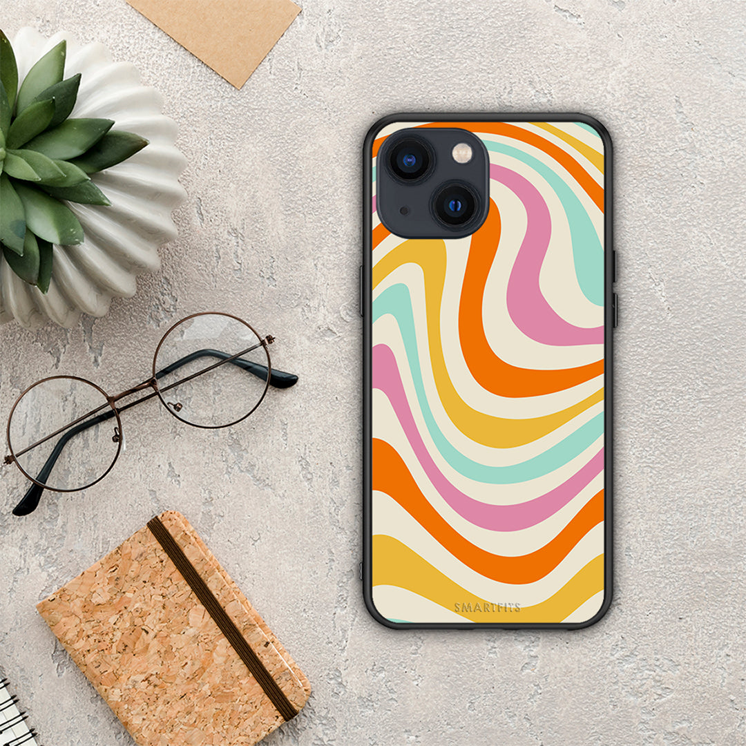 Colorful Waves - iPhone 13 mini case