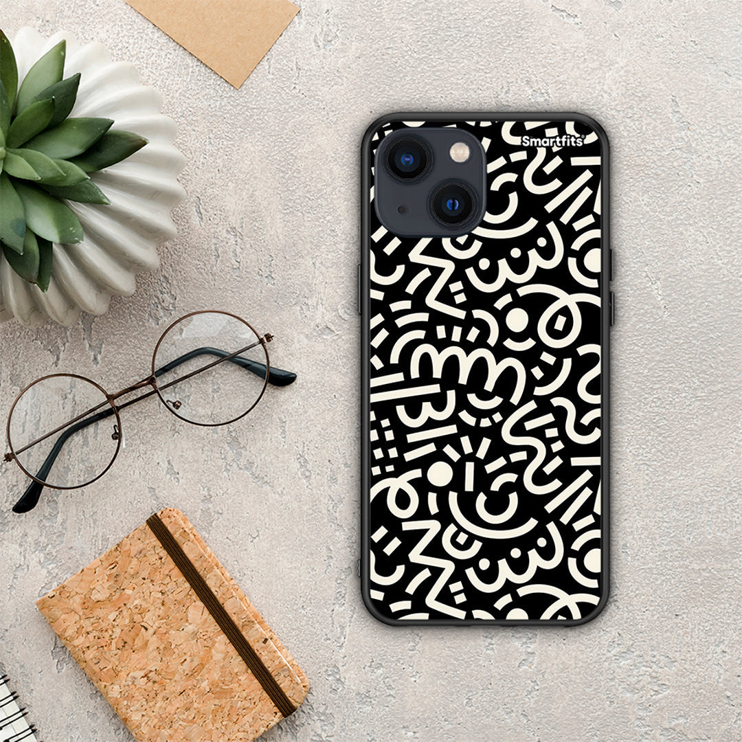 Doodle art - iPhone 13 mini case