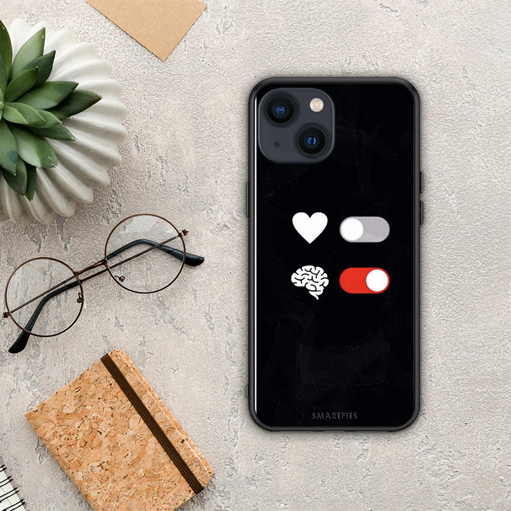 Heart Vs Brain - iPhone 13 case