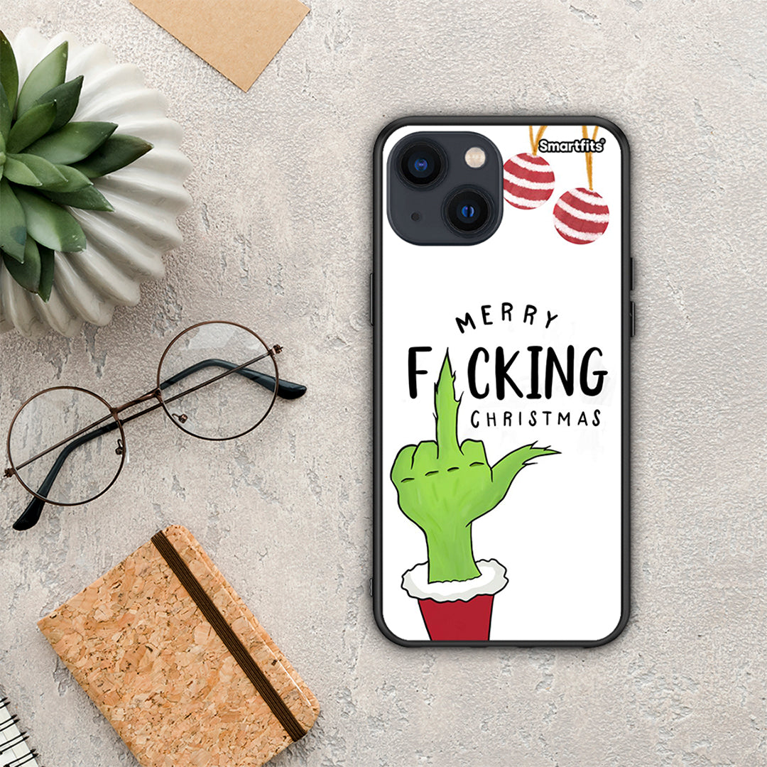 Merry F Xmas - iPhone 13 mini case