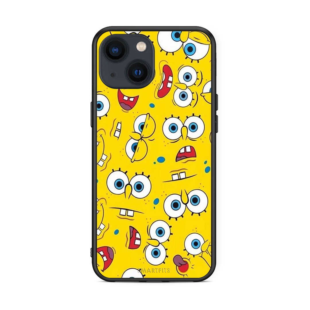 4 - iPhone 13 Sponge PopArt case, cover, bumper
