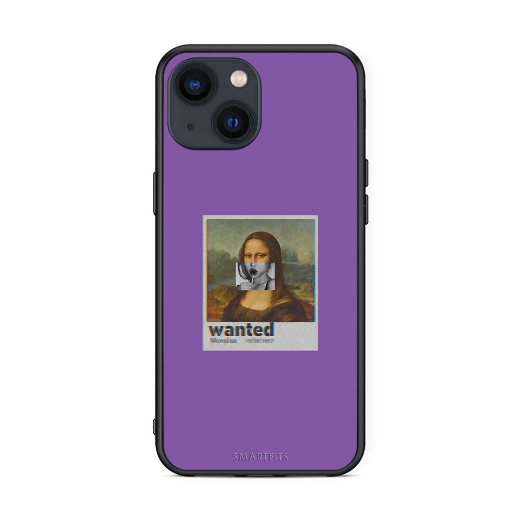 4 - iPhone 13 Mini Monalisa Popart case, cover, bumper