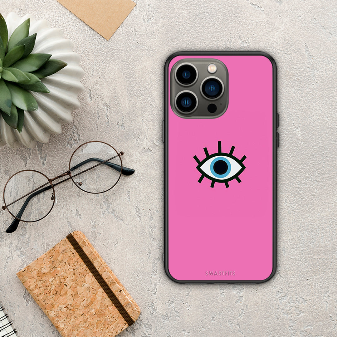 Blue Eye Pink - iPhone 13 Pro case