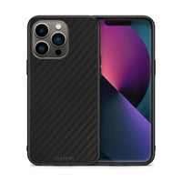 Thumbnail for Θήκη iPhone 13 Pro Carbon Black από τη Smartfits με σχέδιο στο πίσω μέρος και μαύρο περίβλημα | iPhone 13 Pro Carbon Black case with colorful back and black bezels
