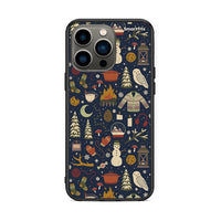 Thumbnail for iPhone 13 Pro Christmas Elements θήκη από τη Smartfits με σχέδιο στο πίσω μέρος και μαύρο περίβλημα | Smartphone case with colorful back and black bezels by Smartfits