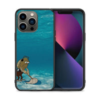 Thumbnail for Θήκη iPhone 13 Pro Clean The Ocean από τη Smartfits με σχέδιο στο πίσω μέρος και μαύρο περίβλημα | iPhone 13 Pro Clean The Ocean case with colorful back and black bezels
