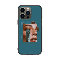 Thumbnail for iPhone 13 Pro Cry An Ocean θήκη από τη Smartfits με σχέδιο στο πίσω μέρος και μαύρο περίβλημα | Smartphone case with colorful back and black bezels by Smartfits