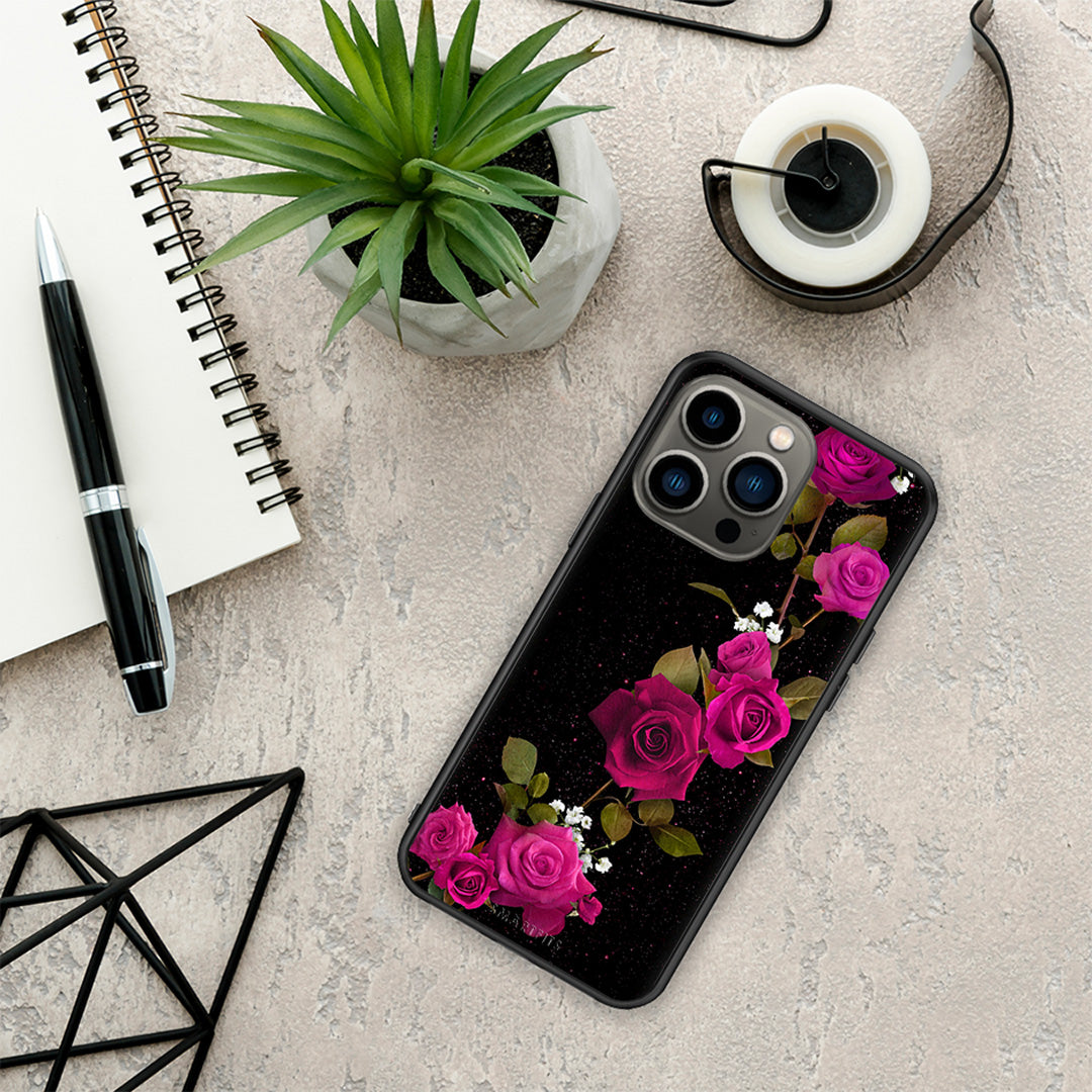 Flower Red Roses - iPhone 13 Pro case