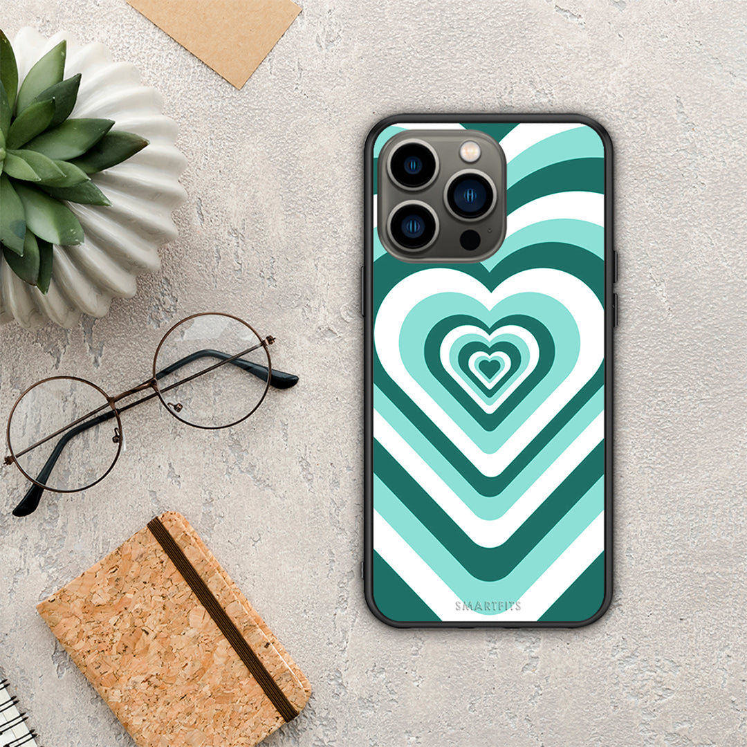 Green Hearts - iPhone 13 Pro case