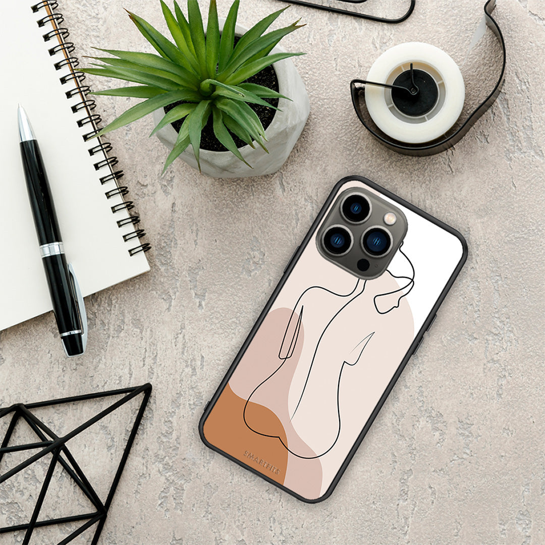 LineArt Woman - iPhone 13 Pro case