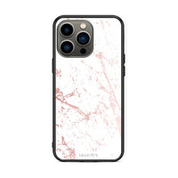 Thumbnail for 116 - iPhone 13 Pro Pink Splash Marble case, cover, bumper