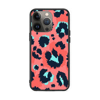 Thumbnail for 22 - iPhone 13 Pro Max Pink Leopard Animal case, cover, bumper