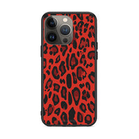 Thumbnail for 4 - iPhone 13 Pro Max Red Leopard Animal case, cover, bumper