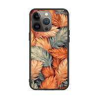 Thumbnail for iPhone 13 Pro Max Autumn Leaves Θήκη από τη Smartfits με σχέδιο στο πίσω μέρος και μαύρο περίβλημα | Smartphone case with colorful back and black bezels by Smartfits