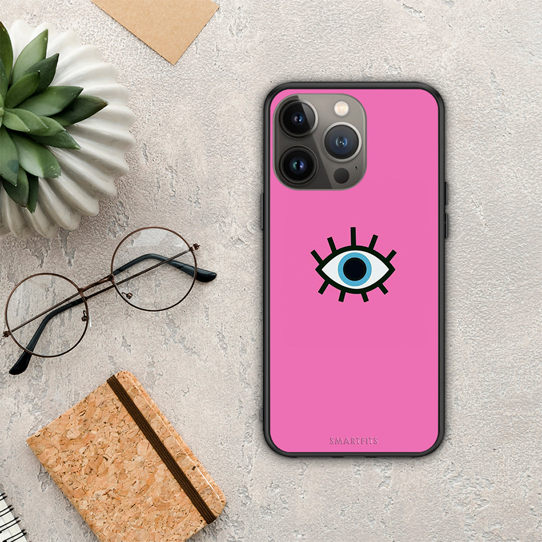 Blue Eye Pink - iPhone 13 Pro max case