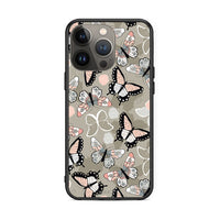 Thumbnail for 135 - iPhone 13 Pro Max Butterflies Boho case, cover, bumper