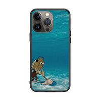 Thumbnail for iPhone 13 Pro Max Clean The Ocean Θήκη από τη Smartfits με σχέδιο στο πίσω μέρος και μαύρο περίβλημα | Smartphone case with colorful back and black bezels by Smartfits