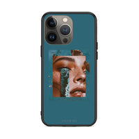 Thumbnail for iPhone 13 Pro Max Cry An Ocean θήκη από τη Smartfits με σχέδιο στο πίσω μέρος και μαύρο περίβλημα | Smartphone case with colorful back and black bezels by Smartfits