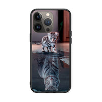 Thumbnail for 4 - iPhone 13 Pro Max Tiger Cute case, cover, bumper