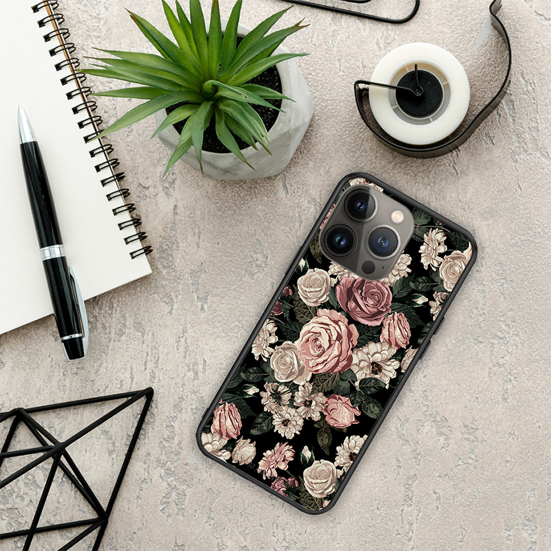 Flower Wild Roses - iPhone 13 Pro Max case