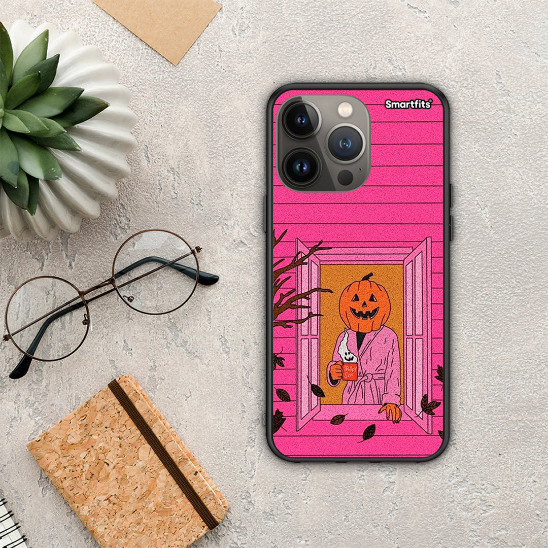 Halloween Pumpkin Lady - iPhone 13 Pro max case