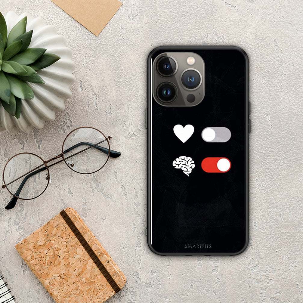 Heart Vs Brain - iPhone 13 Pro Max case