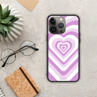 Thumbnail for Lilac Hearts - iPhone 13 Pro Max case