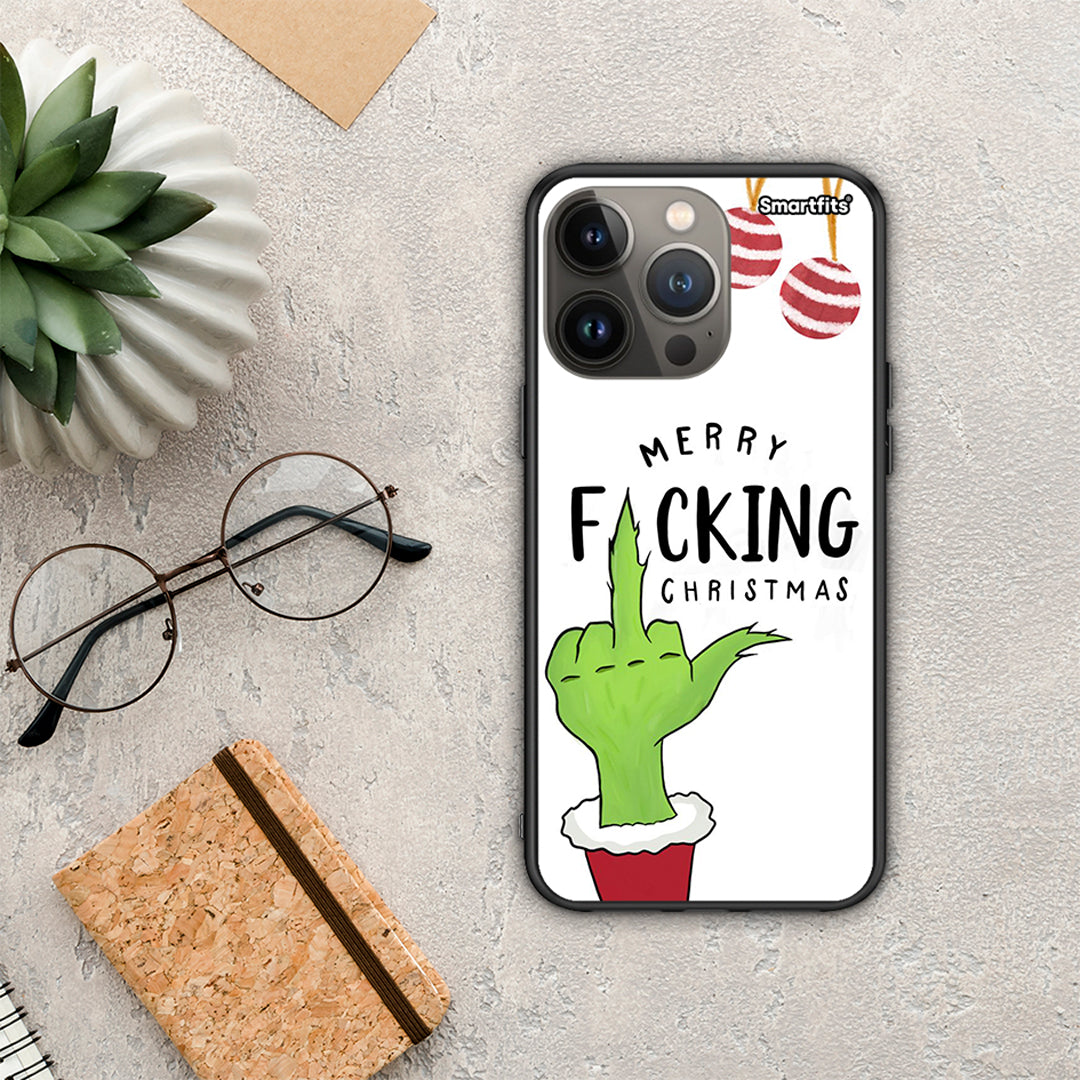 Merry F Xmas - iPhone 13 Pro max case