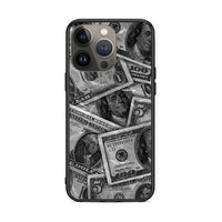 Thumbnail for iPhone 13 Pro Max Money Dollars θήκη από τη Smartfits με σχέδιο στο πίσω μέρος και μαύρο περίβλημα | Smartphone case with colorful back and black bezels by Smartfits