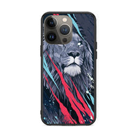 Thumbnail for 4 - iPhone 13 Pro Max Lion Designer PopArt case, cover, bumper